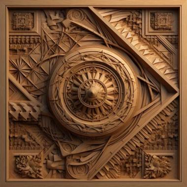Patterns and decorations stl Geometry C 3 3d model